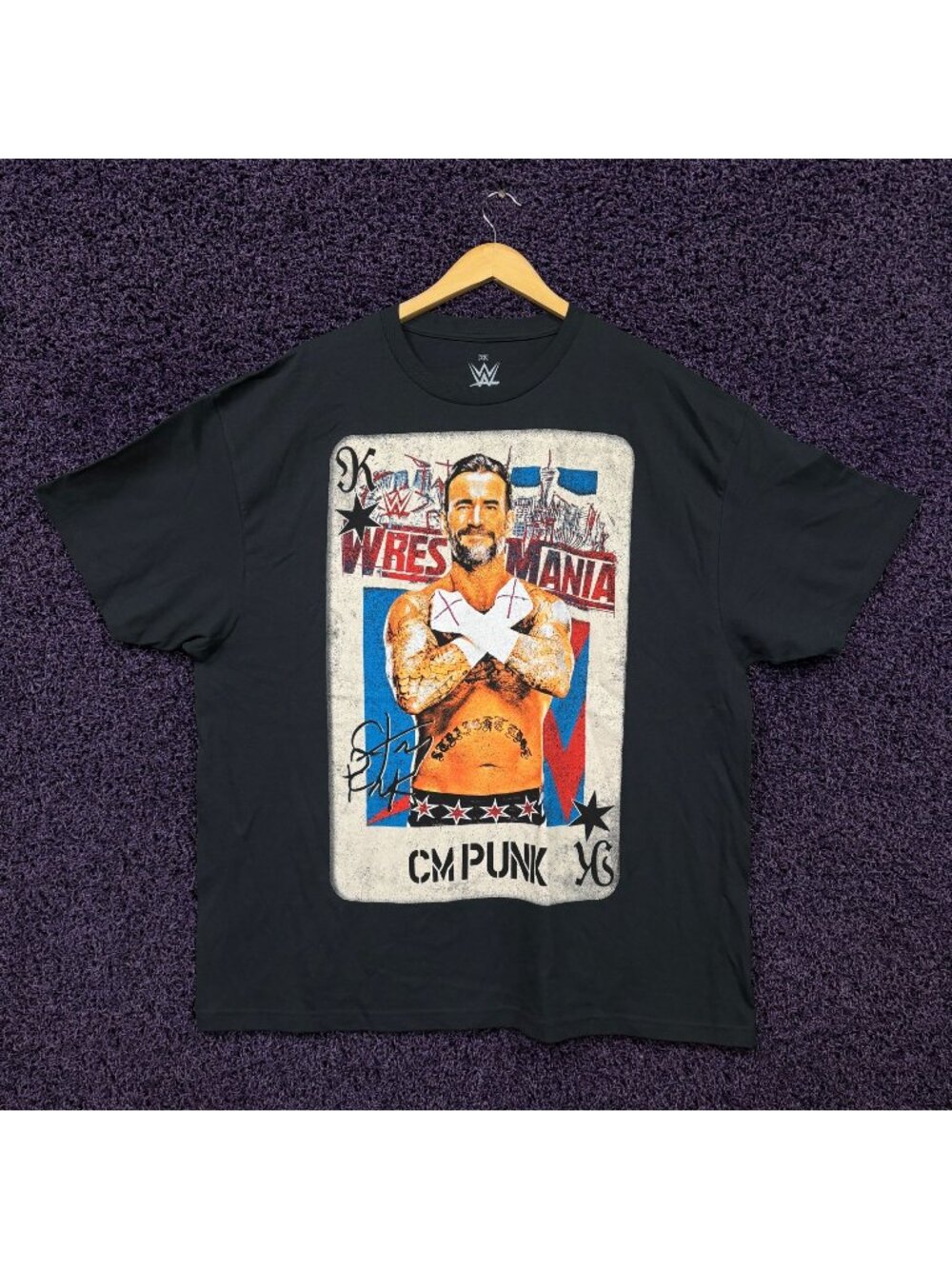WWE CM Punk Wrestlemania 42 Exclusive T-Shirt Size 2X
